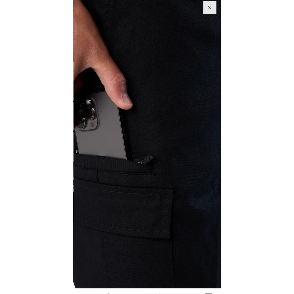 Dickies Pro Series Flex Cargo‎ Work Short Pro Black Men's Size 30 Engineered to - Picture 6 of 7